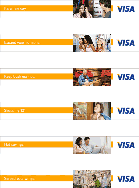 VISA Banners